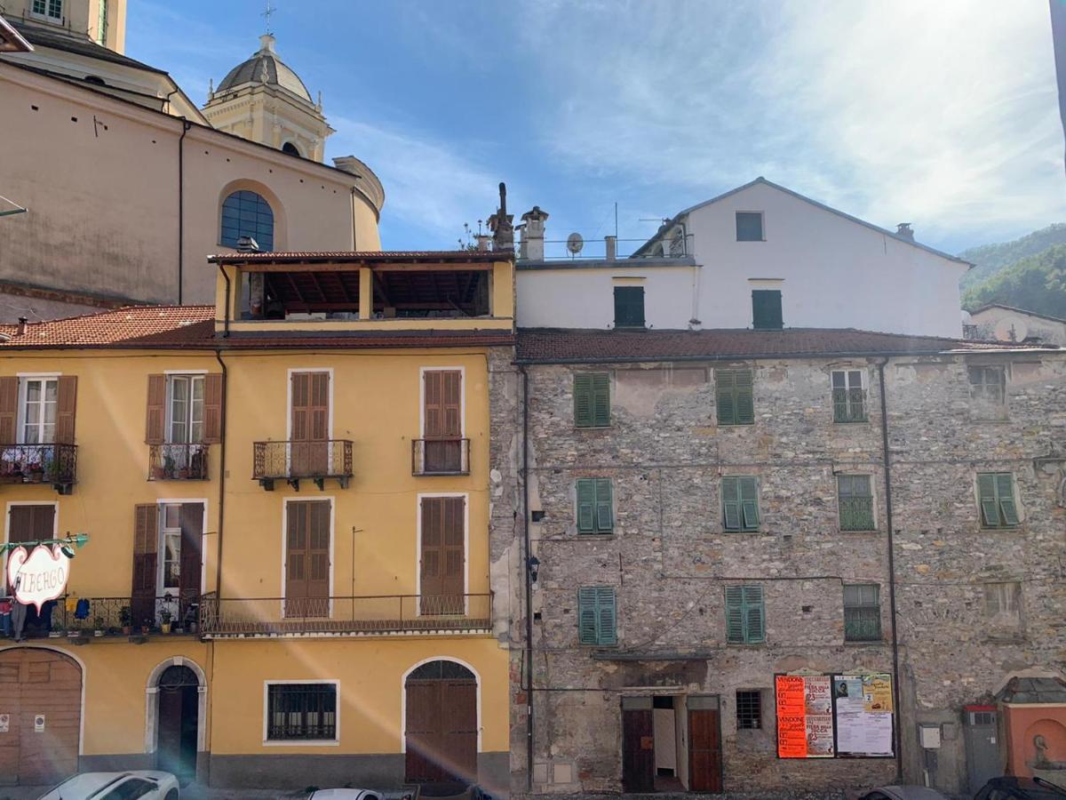 Albergo Dell'Angelo Pieve di Teco Exterior foto